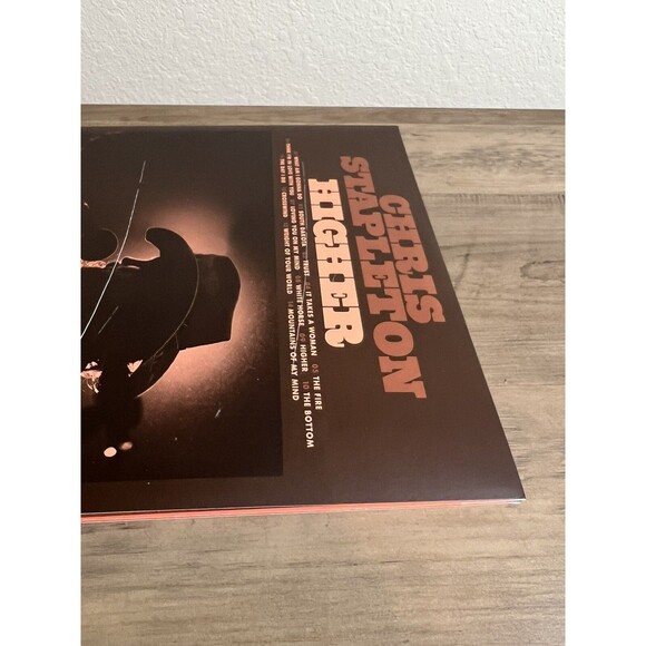 Chris Stapleton- Higher-  2LP records‎ - White Colored Vinyl Like New-NOT SEALED - Picture 6 of 16